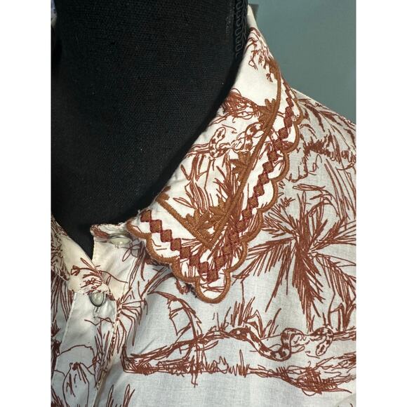 Johnny Was Jade Rho Tiered Midi Dress – Floral Boho Style, Women’s - Picture 2 of 9